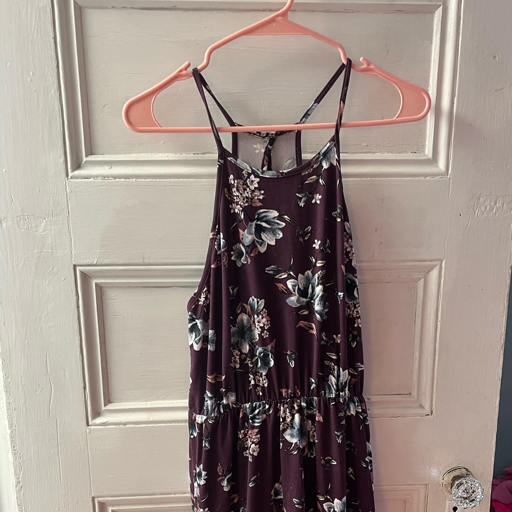 French Grey Nichelle Purple Dress